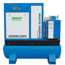 25hp Rotary Screw Air compressor with dryer, tank, filter